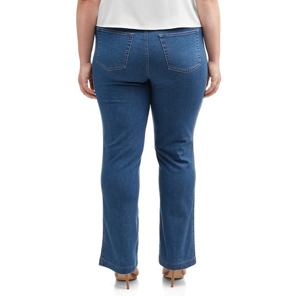 Just My Size 4-Pocket Bootcut Jeans 3X(22W/24W) - Picture 2 of 7
